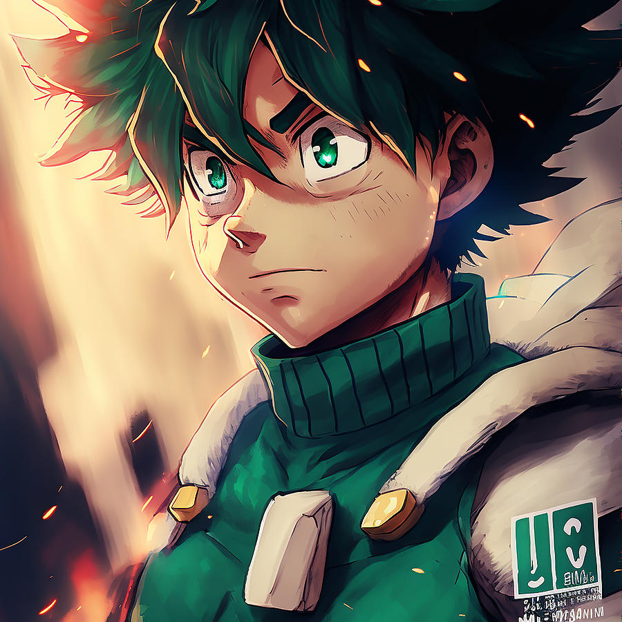 Deku Digital Art by Creationistlife - Pixels