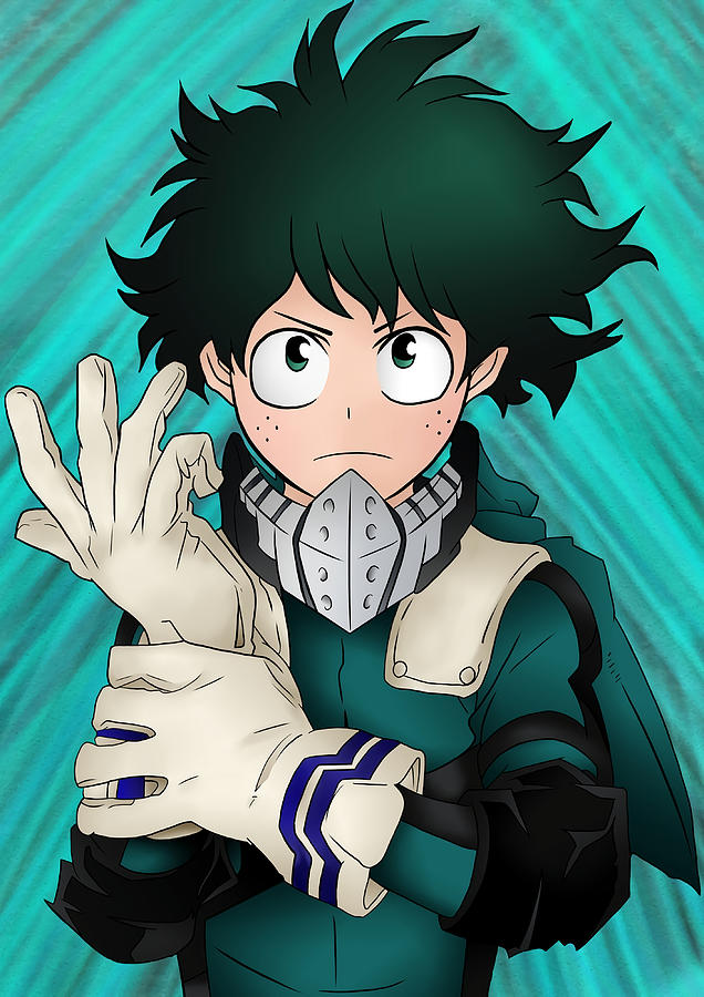 Deku Poster hipster Painting by Clark Chelsea | Fine Art America