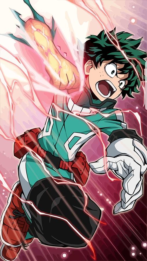 Deku's Might Digital Art by Gary Zalatan