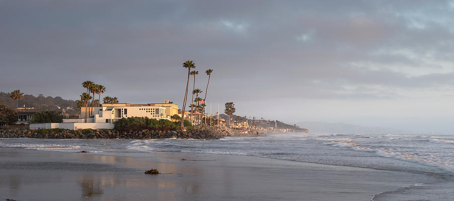 San Diego Photograph - Del Mar Beach Homes by William Dunigan