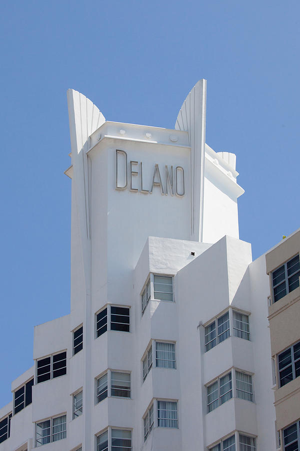 Delano - South Beach Photograph by Art Block Collections
