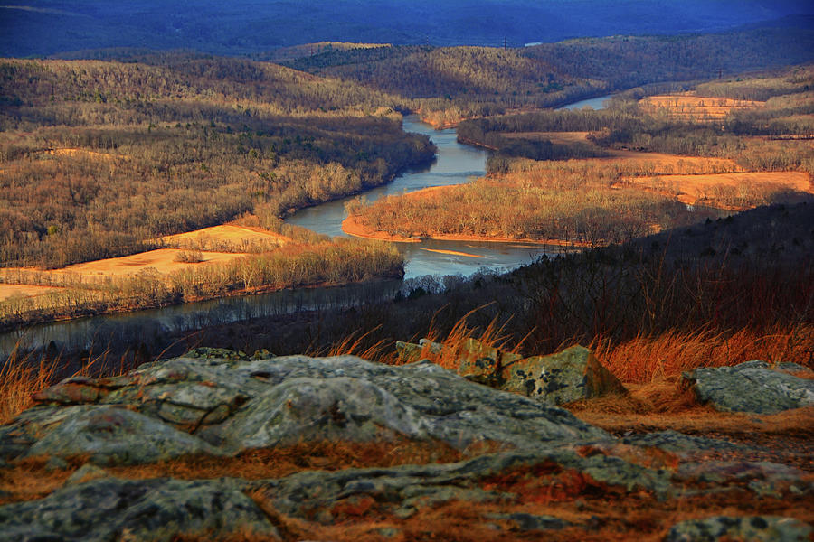 Delaware River from Kittatinny Ridge Photograph by Raymond Salani III