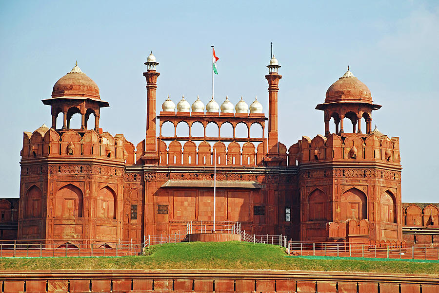 Delhi Gate and outer wall, Red fort, Delhi Photograph by Sharvari ...