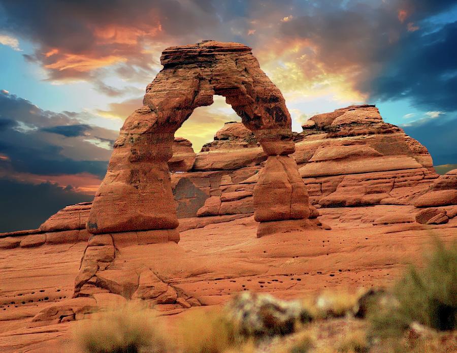 Arches National Park Photograph - Delicate Arch 21G by Marty Koch