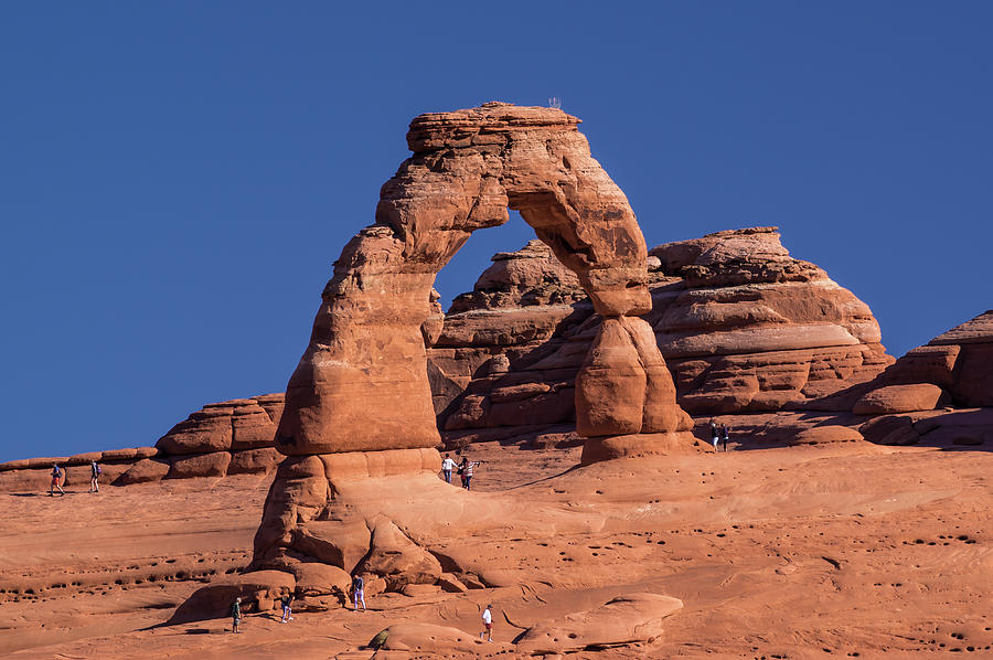 Delicate Arch - 8574 Photograph by Jerry Owens
