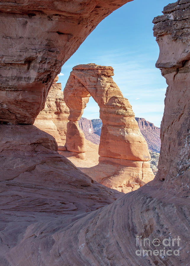 Arches National Park Photograph - Delicate Arch Arches National Park Utah by Dustin K Ryan