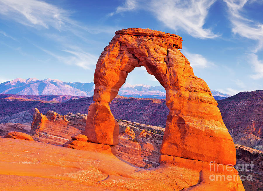 Delicate Arch, Arches national park, Utah, USA Photograph by Neale And Judith Clark