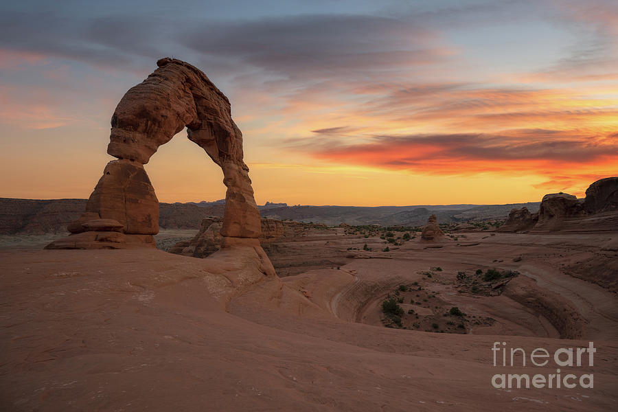 Delicate Arch Golden Hour Photograph by Michael Ver Sprill