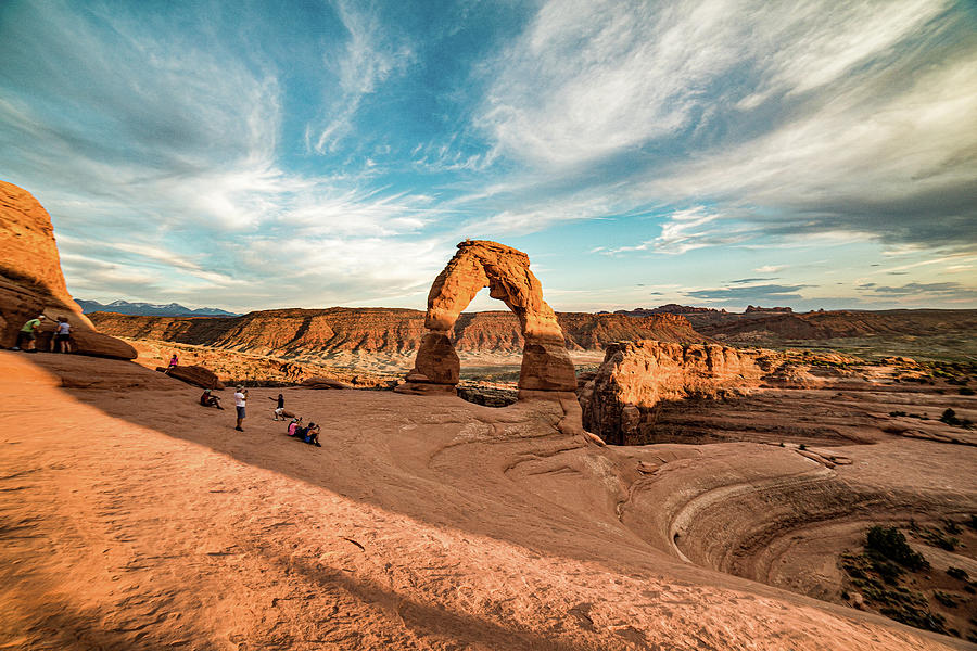 Delicate Arch Sunset #3 Photograph by Craig Rowtham - Pixels