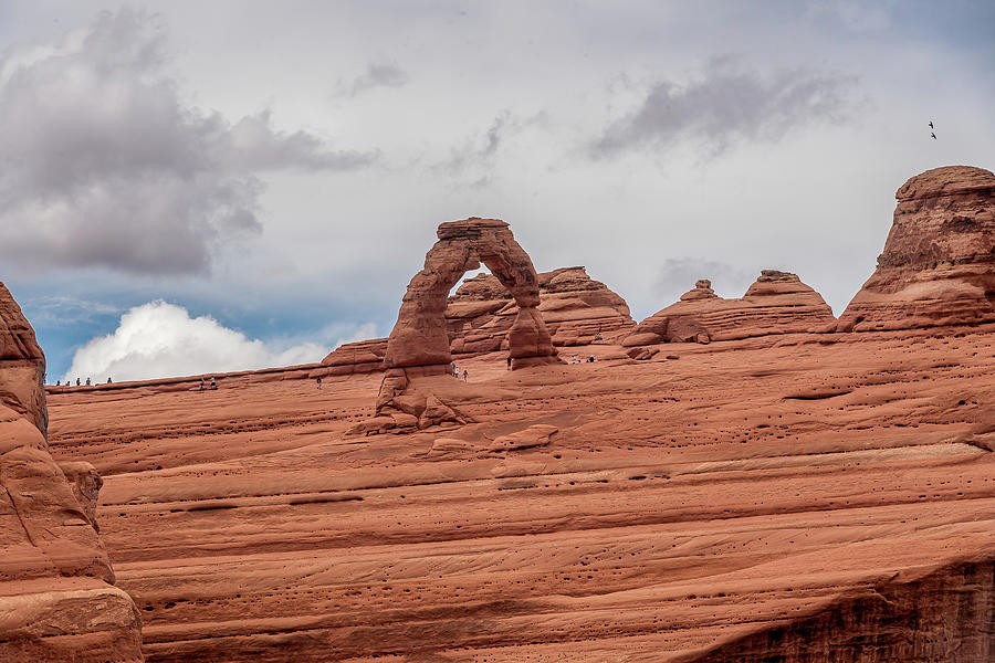 Delicate Arch Zoomed In Photograph by Jack Peterson
