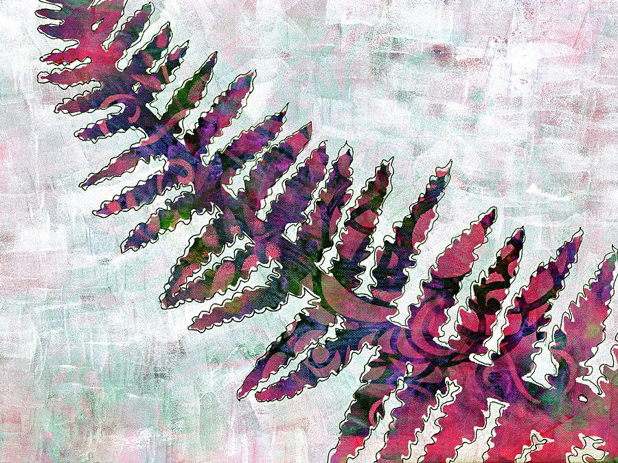 Nature Painting - Delicate Fern by Cynthia Fletcher