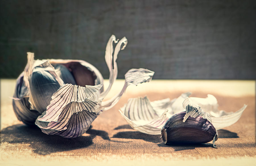 Delicious Garlic  Photograph by Maggie Terlecki