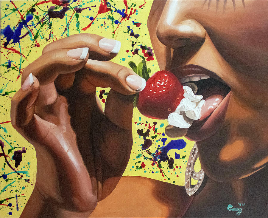 Delicious Painting by Myron Curry