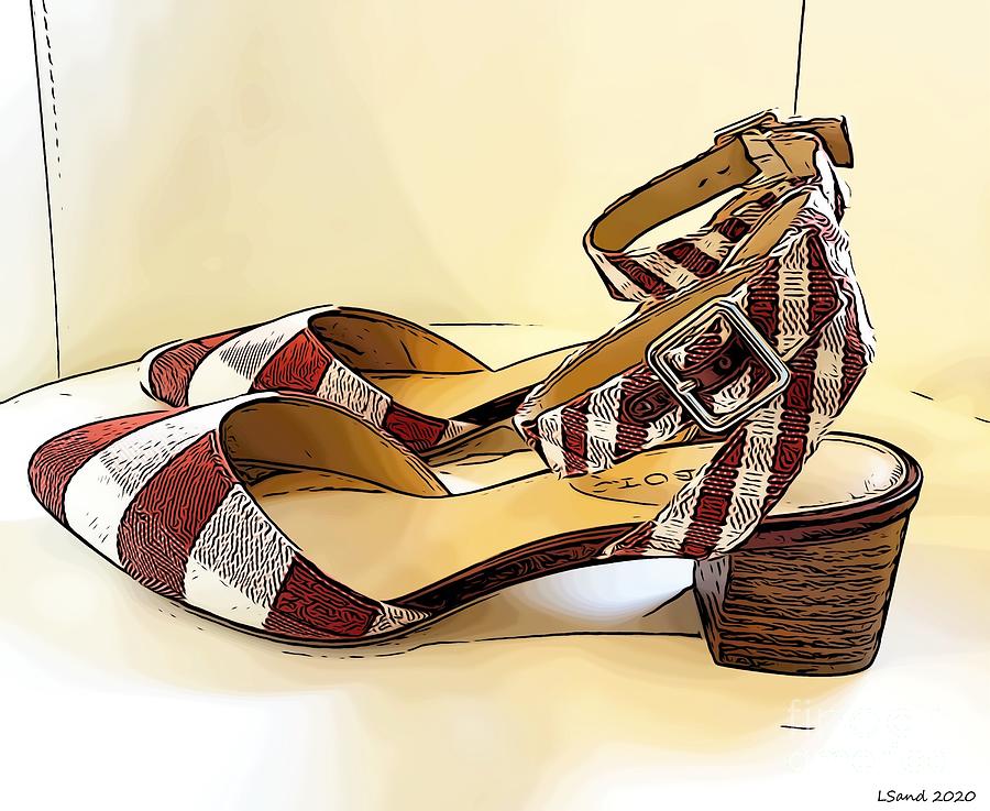 Thin For Shoes #2 Delight Digital Art by Lorraine Sanderson