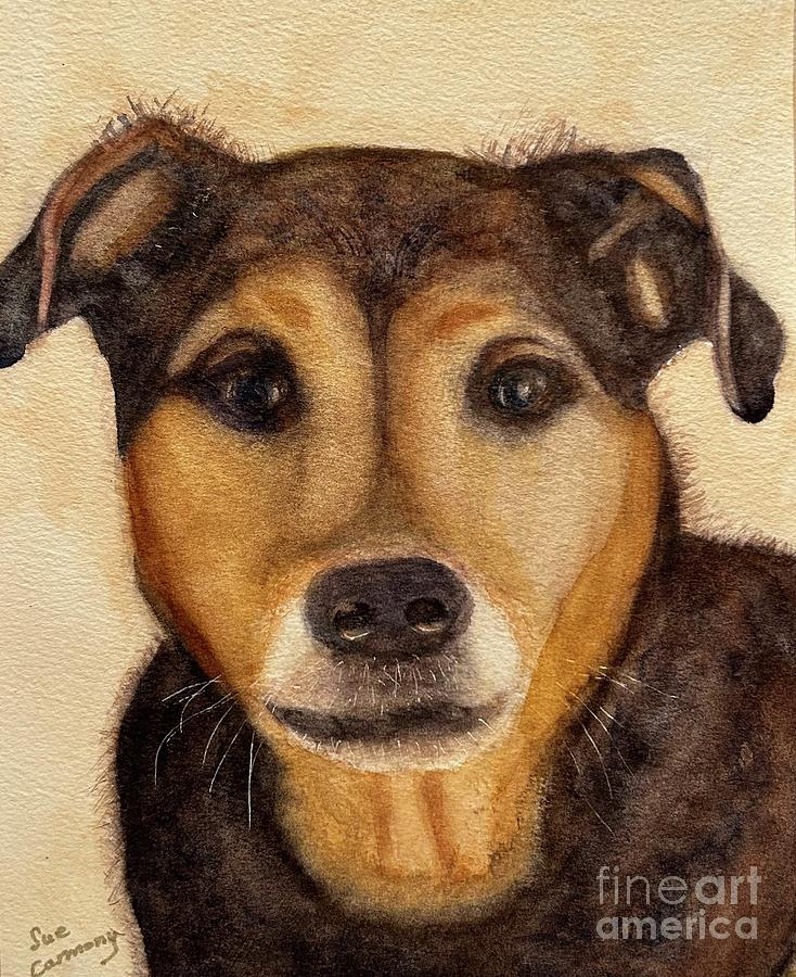Delilah Painting by Sue Carmony