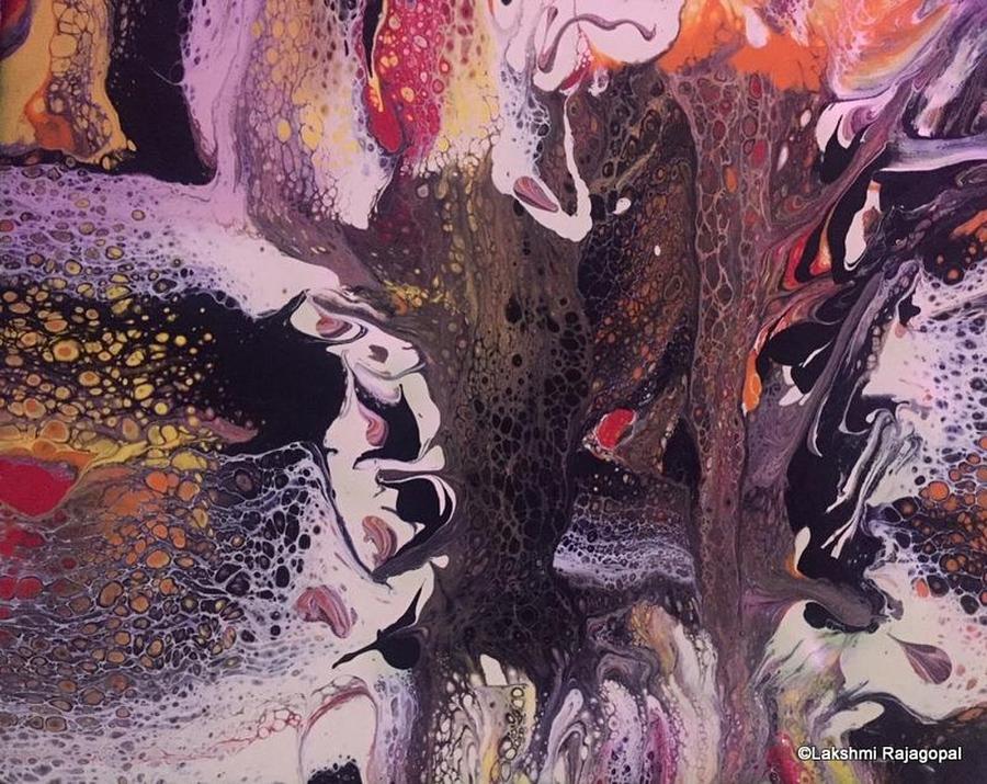 Delirium Painting by Lakshmi Rajagopal Delirium Painting by Lakshmi Rajagopal