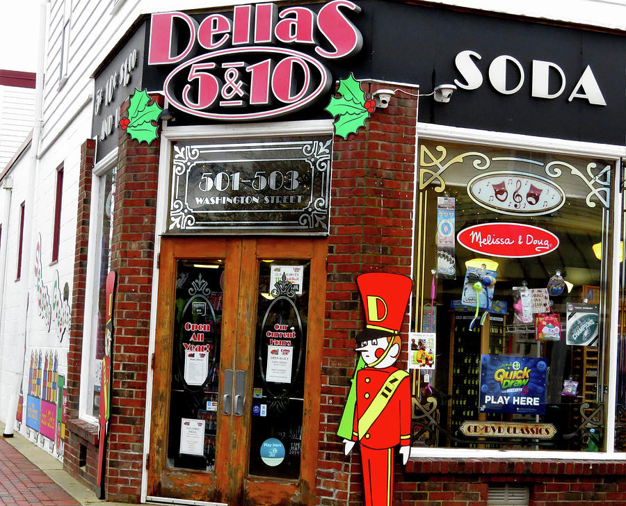 Dellas Five and Dime in Cape May New Jersey Photograph by Linda Stern