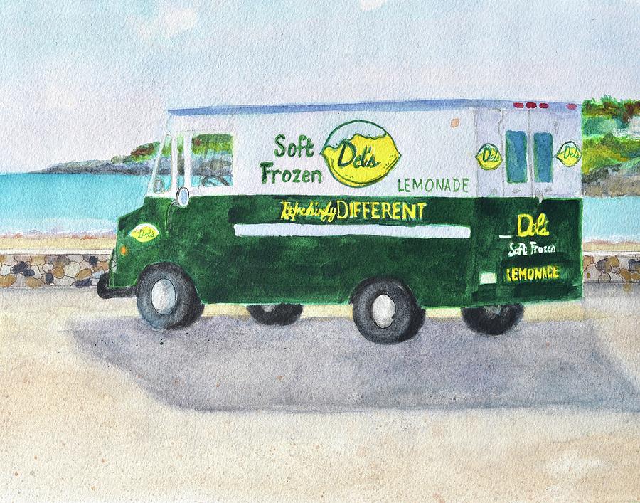 Dels Lemonade Rhode Island Painting by Patty Kay Hall
