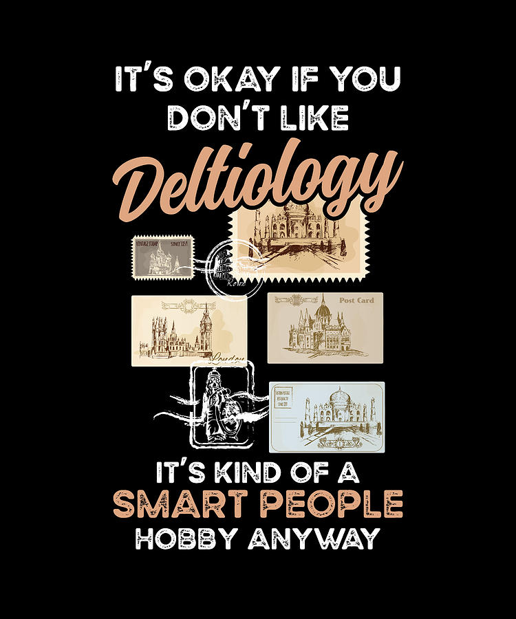 Deltiology Hobby Deltiologist Postcard Collector Digital Art by Florian ...