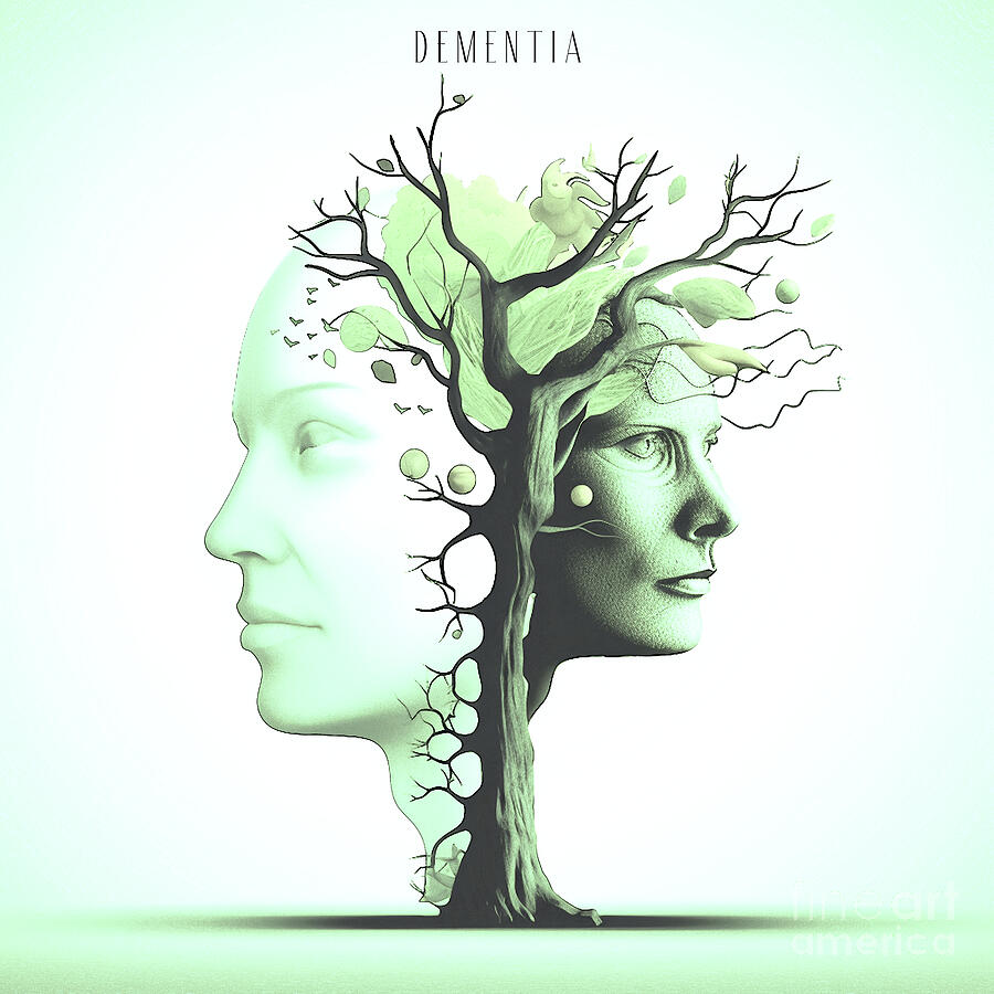 Dementia Digital Art by Chris Bee