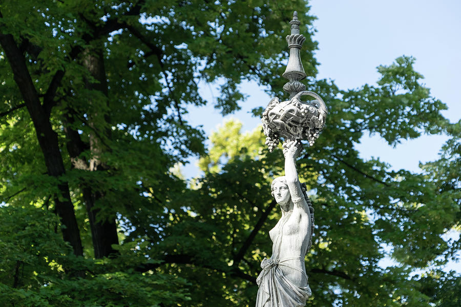 Demeter Statue - Olympian Greek Goddess of Harvest Agriculture Fertility and Grains Photograph by Georgia Mizuleva