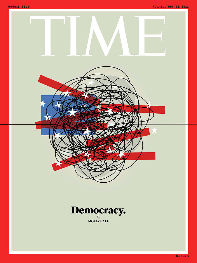 Democracy Photograph by TIME Illustration