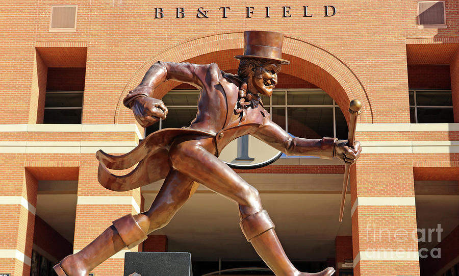 Demon Deacon Statue at BB and T Field 0107 Photograph by Jack Schultz