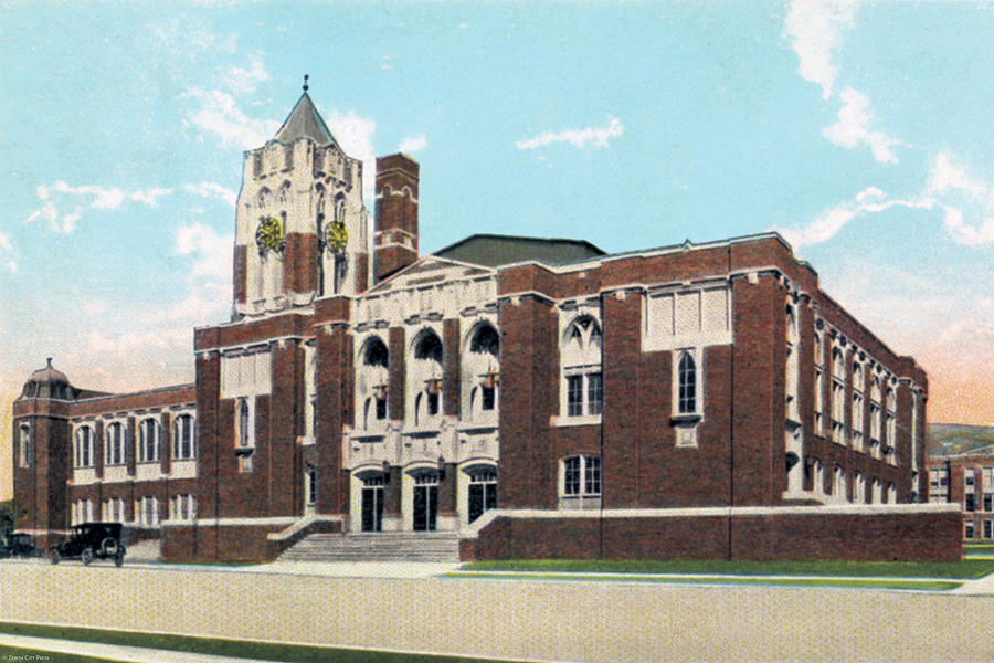 Denfeld High School, Duluth Photograph by Zenith City Press