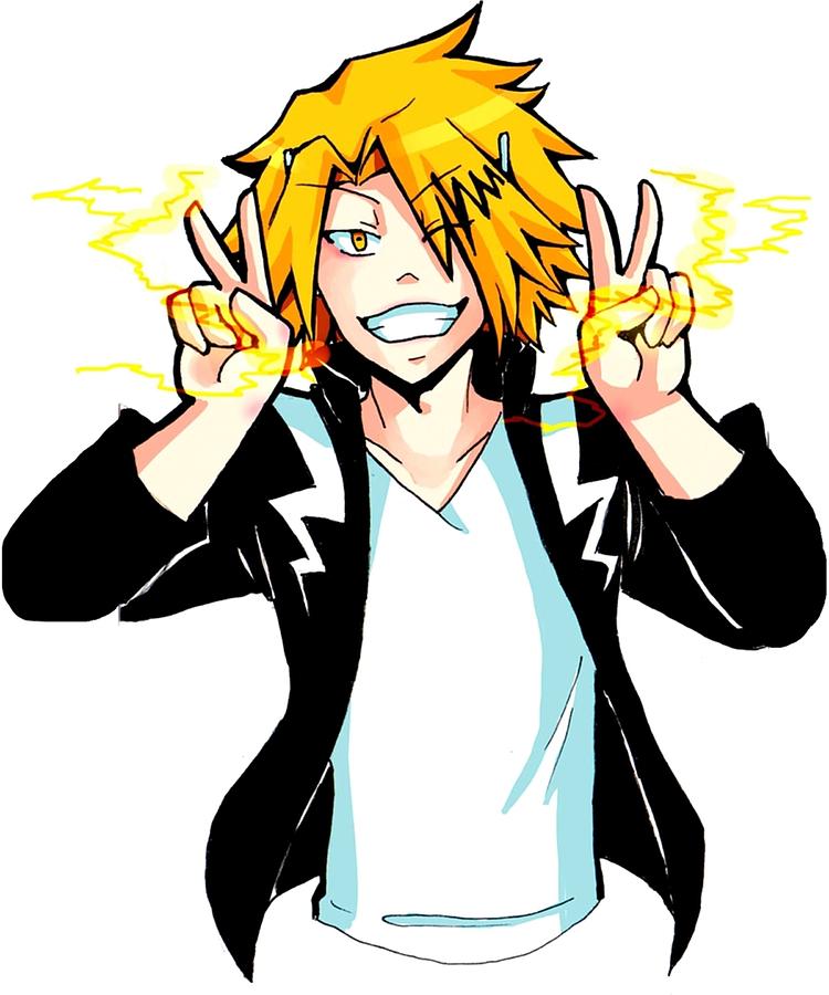 Denki Kaminari - My Hero Academia Poster Digital Art by Jeffery Hampton