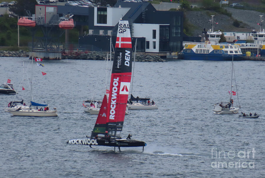 Denmark Competing in the 2024 Sail Grand Prix in Halifax Nova Scotia ...