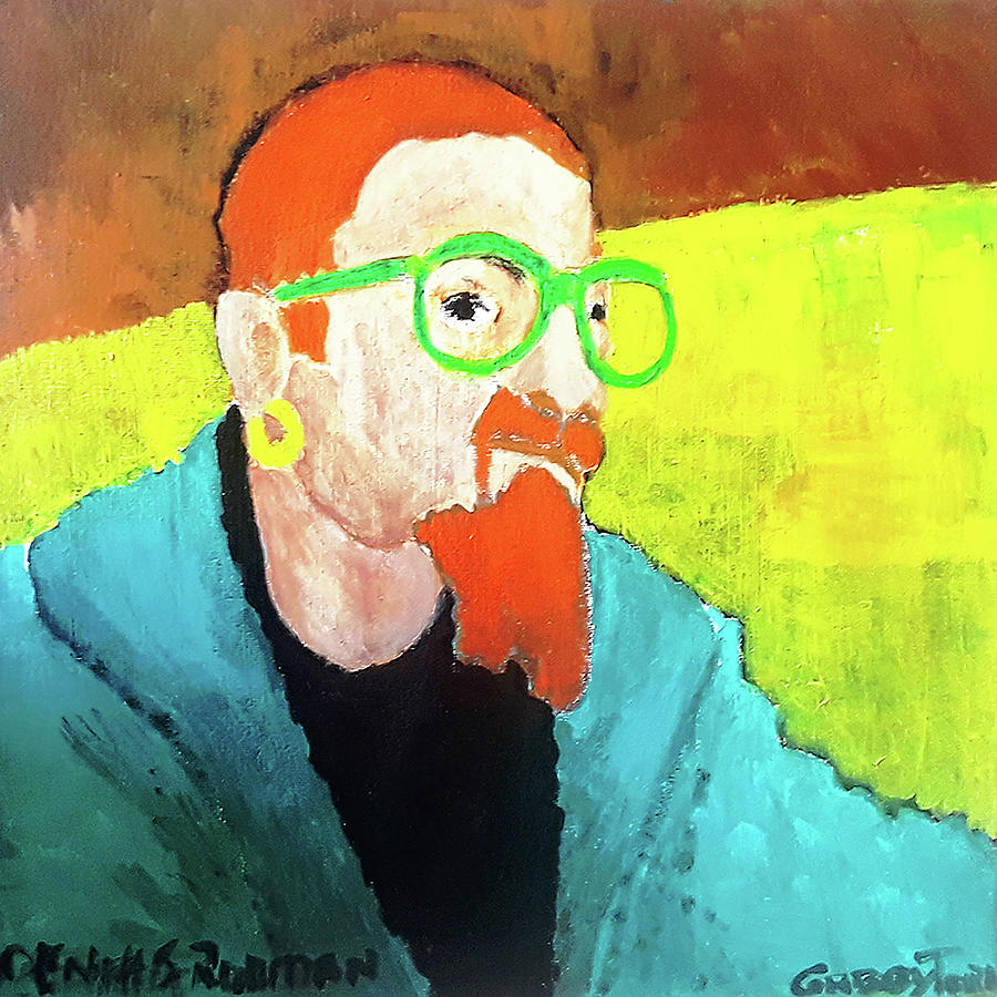 Dennis Rodman Painting by Gabby Tary
