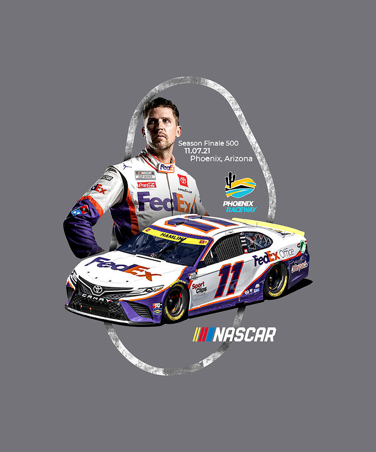 Denny Hamlin Season Finale 2021 Digital Art by Kha Dieu Vuong - Fine ...