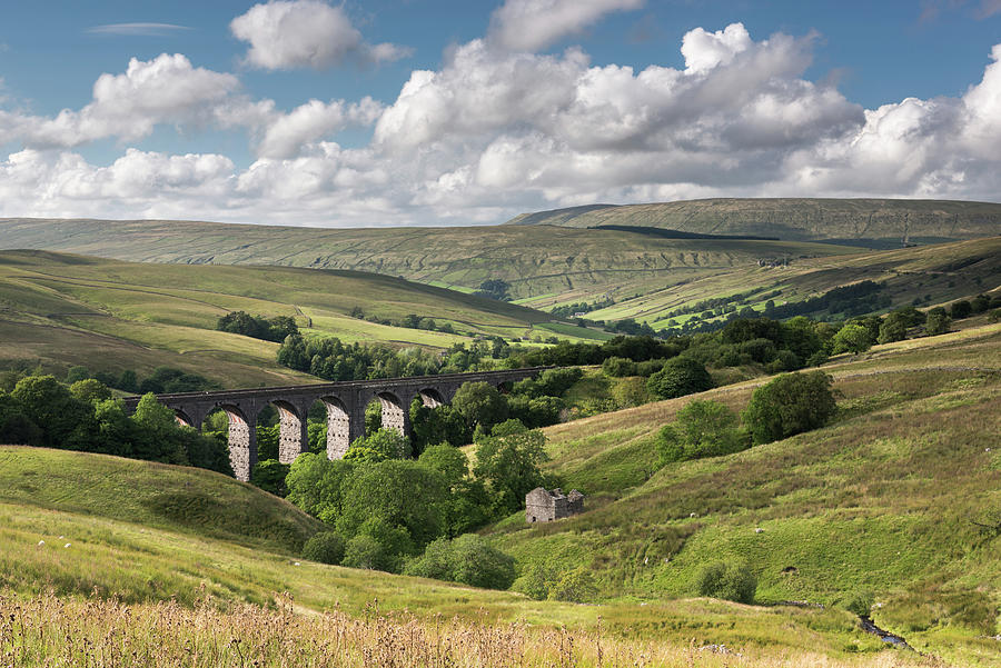 Dent Head Viaduct, Yorkshire Dales,England, UK Photograph by Sarah Howard