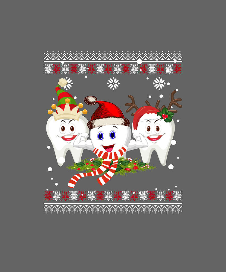 ugly dental christmas sweater