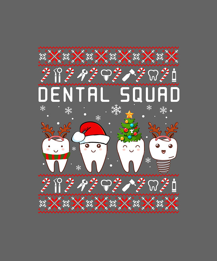 ugly dental christmas sweater