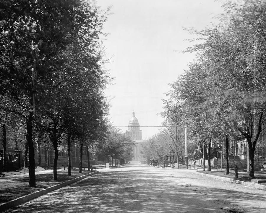 Denver, Colorado, Sherman St, Early 1900s Photograph by Visions History
