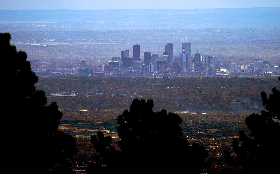 Denver Skyline Photograph by Rick Wilking