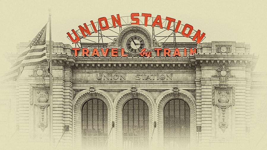 Denver Union Station Photograph by Susan Rissi Tregoning