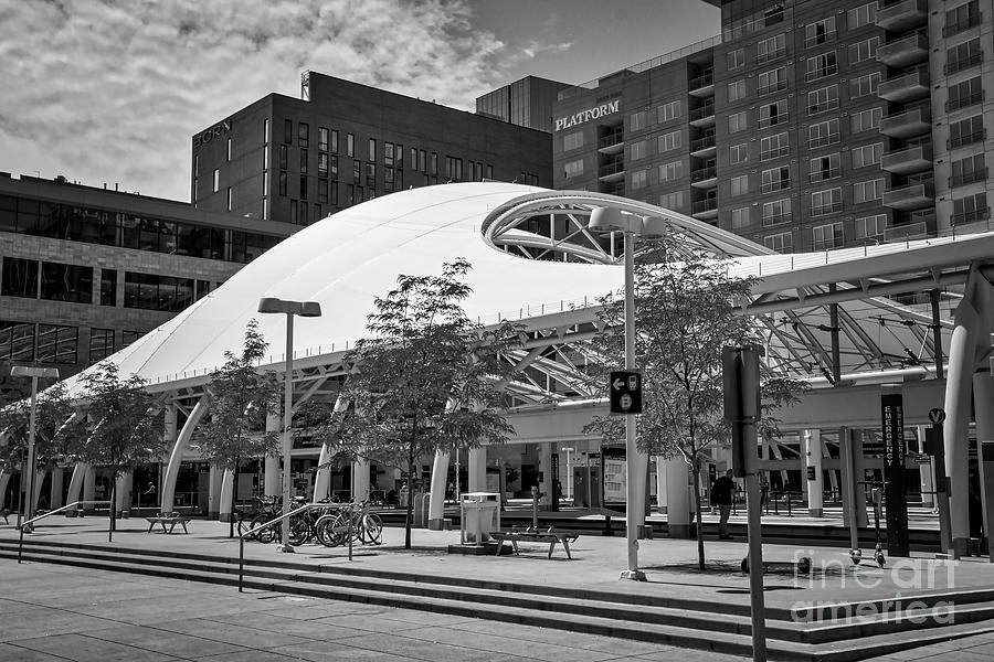 Denver Urban Transit Center Digital Art by Kirt Tisdale