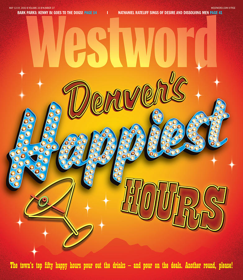Denvers Happiest Hours Digital Art by Westword