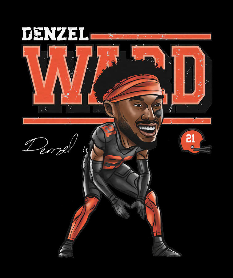 Denzel Ward Cartoon Digital Art by Kelvin Kent | Fine Art America