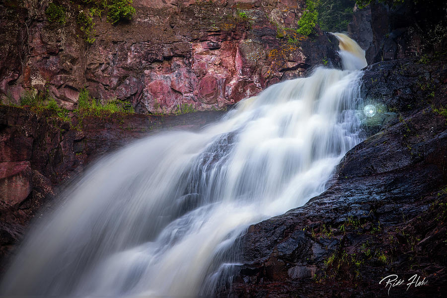 Departed Waterfall Photograph by Rikk Flohr