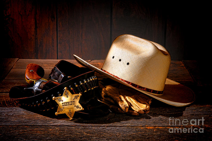 Deputy Sheriff Gear  Photograph by Olivier Le Queinec