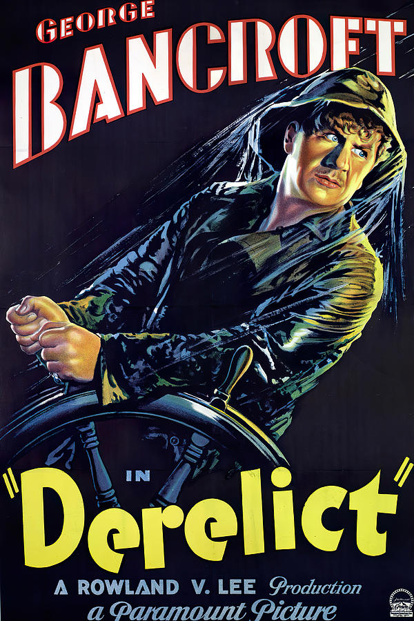 Derelict, 1930 Mixed Media by Movie World Posters