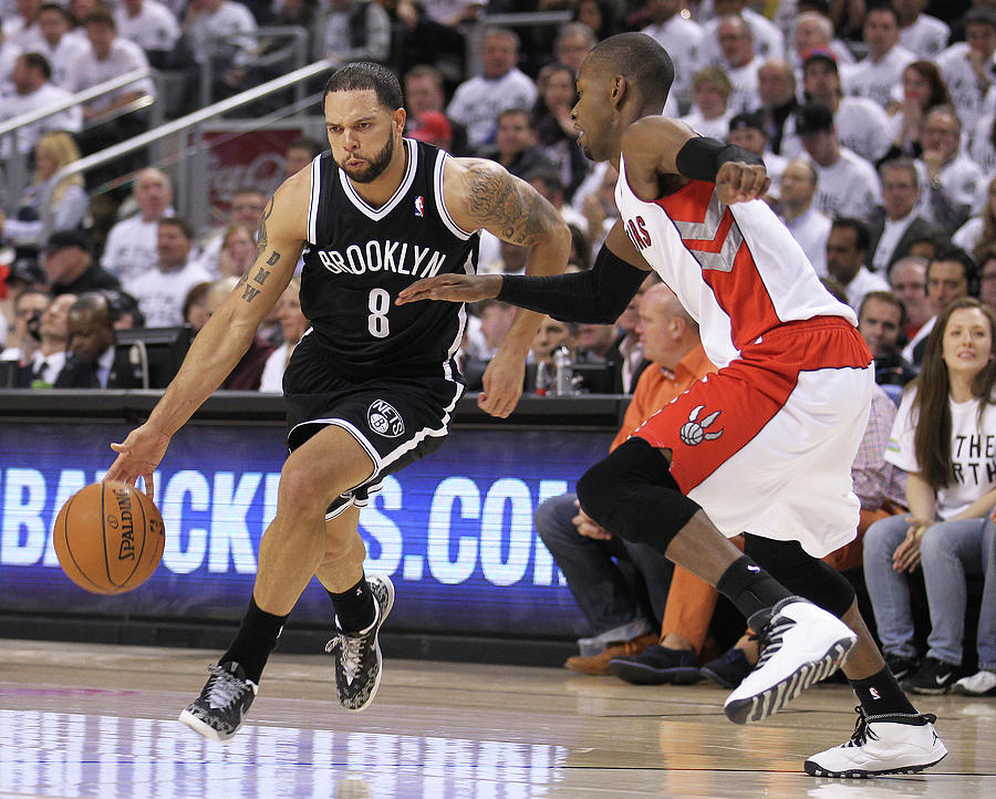 Deron Williams and Terrence Ross Photograph by Claus Andersen
