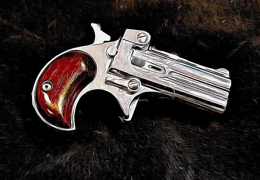 Derringer Mixed Media by Mike Reilly