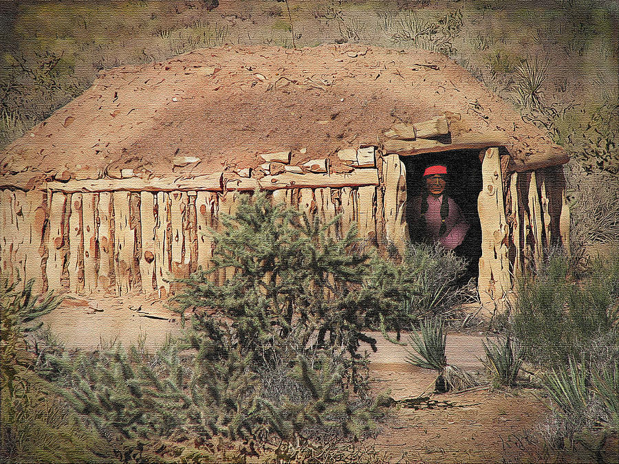 Desert Abobe Hut Photograph by Pheasant Run Gallery