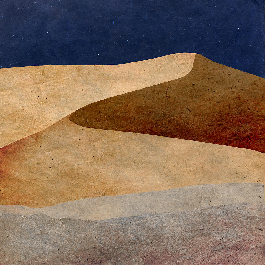 Desert Abstract Digital Art by Western Exposure Pixels