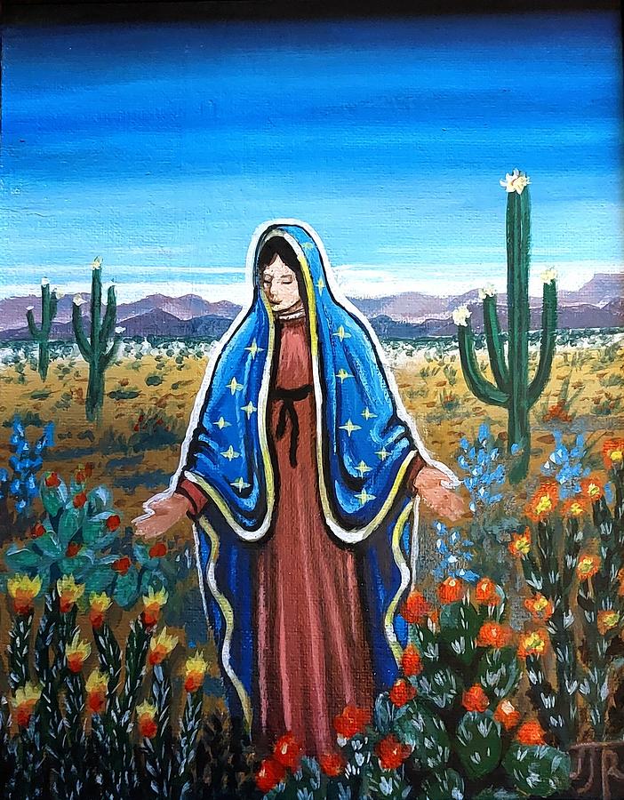 Desert Bloom Painting by James RODERICK