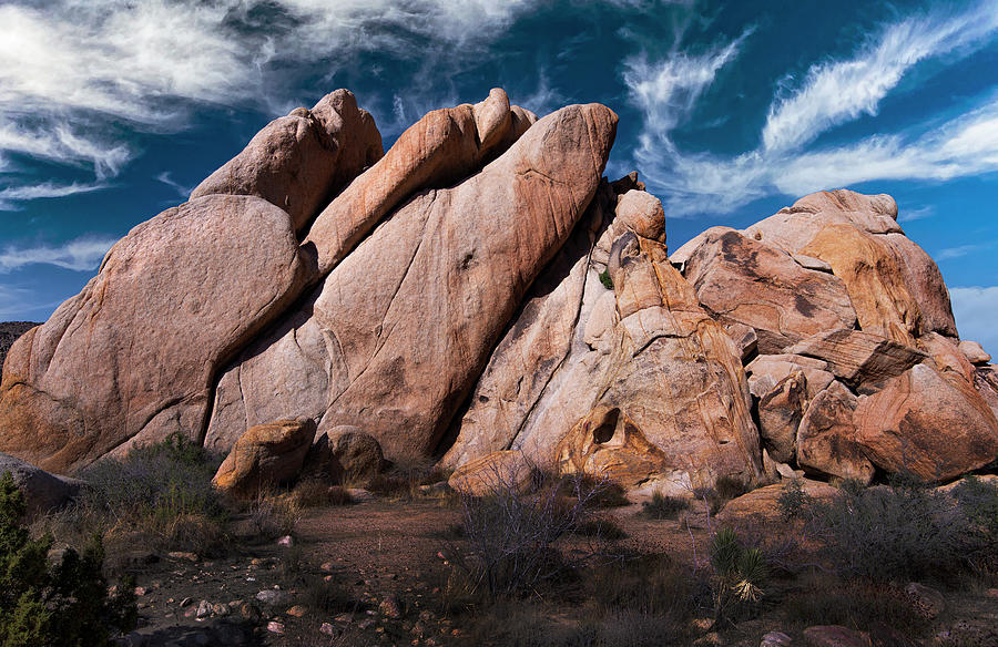 Desert Boulders Photograph by Anna Marten Miro